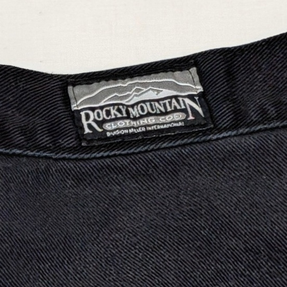 Vintage Rocky Mountain Clothing Co Womens High Waist Yoke Western Jeans 20 XL